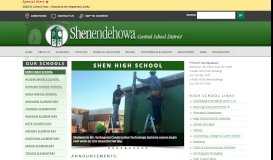 
							         Shen High School | Shenendehowa Central Schools								  
							    