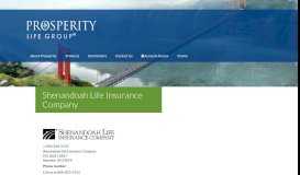 
							         Shenandoah Life Insurance Company | Prosperity								  
							    