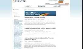 
							         Shentel Connections - Shentel								  
							    