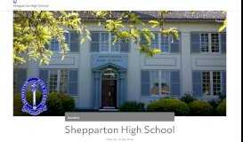 
							         Shepparton High School - Issue Eighteen - iNewsletter								  
							    