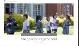 
							         Shepparton High School - Issue Thirteen - iNewsletter								  
							    