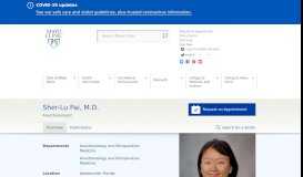 
							         Sher-Lu Pai, M.D. - Doctors and Medical Staff - Mayo Clinic								  
							    