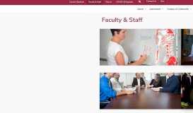 
							         Sherman College Employees and Employment Resources								  
							    