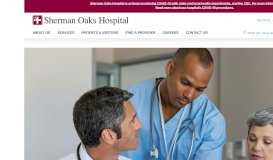 
							         Sherman Oaks Hospital | Community Hospital in Sherman Oaks ...								  
							    
