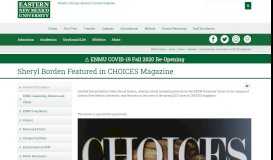 
							         Sheryl Borden Featured in CHOICES Magazine - Eastern New Mexico ...								  
							    