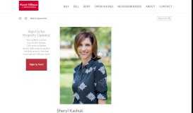 
							         Sheryl Kashuk | Fannie Hillman + Associates, Inc.								  
							    
