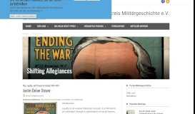 
							         Shifting Allegiances | Portal Militärgeschichte								  
							    