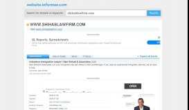 
							         shihablawfirm.com at WI. Columbus Immigration Attorney | 43235 ...								  
							    