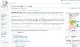 
							         Shikellamy High School - Wikipedia								  
							    
