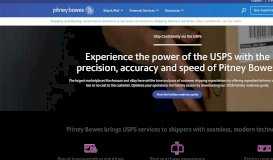 
							         Ship confidently via the USPS | Pitney Bowes								  
							    