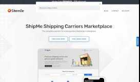 
							         ShipMe Shipping Carriers Marketplace - SiteMile.com								  
							    