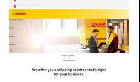 
							         Shipping software - DHL								  
							    
