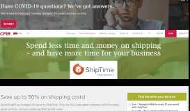 
							         ShipTime Discounts and Savings | CFIB								  
							    