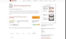 
							         Shivyog Print - Fill Online, Printable, Fillable, Blank | PDFfiller								  
							    