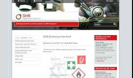 
							         SHK-Arbeitssicherheit – das Portal zum Thema Arbeitsschutz im SHK ...								  
							    