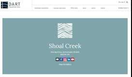 
							         Shoal Creek | Dart Properties								  
							    