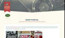 
							         Shop Portal | ClassicParts4you.com								  
							    