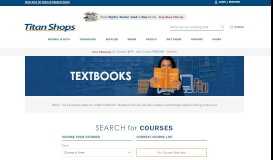 
							         Shop Textbooks - Titan Shops								  
							    