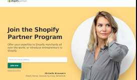 
							         Shopify Partner Dashboard								  
							    