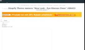
							         Shopify Theme #80433 für Brillen - Template Monster								  
							    
