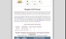 
							         Shopko EDI Portal - Jobisez LLC								  
							    