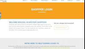 
							         Shopper Login - SeeLevel HX								  
							    