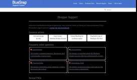 
							         Shopper Support - Support Guides - BlueSnap								  
							    