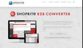 
							         Shoprite B2B Converter | Logicode								  
							    
