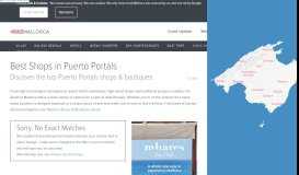 
							         Shops in Puerto Portals | SeeMallorca.com								  
							    
