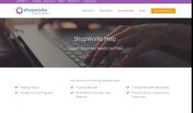 
							         ShopWorks Central | Online Resource Center | Shopworks Business ...								  
							    