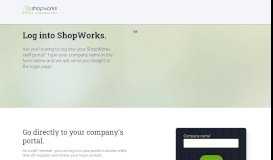 
							         ShopWorks Staffing Platform: Login to your staff portal								  
							    