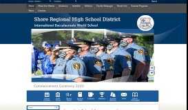 
							         Shore Regional High School District / Homepage								  
							    
