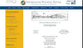 
							         Shoreham-Wading River Central School District Schools | Miller ...								  
							    