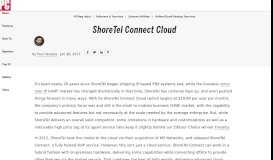 
							         ShoreTel Connect Cloud Review & Rating | PCMag.com								  
							    