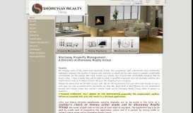 
							         Shoreway Property Management A Division of Shoreway Realty Group								  
							    