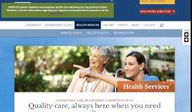 
							         Short & Long-Term Care | Essex Meadows in CT								  
							    