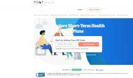 
							         Short Term Health Insurance | Pivot Health								  
							    