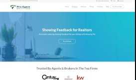 
							         Showing Feedback - Pro Agent Solutions								  
							    