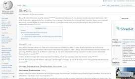 
							         Shred-it - Wikipedia								  
							    