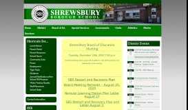 
							         Shrewsbury Borough School District								  
							    