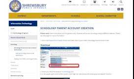 
							         Shrewsbury Public Schools Schoology Parent Account Creation ...								  
							    