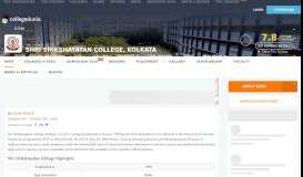 
							         Shri Shikshayatan College, Kolkata - Admissions, Contact, Website ...								  
							    