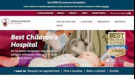 
							         Shriners Hospitals for Children: Hospital Home								  
							    