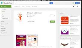 
							         Shriram Matrimony - Apps on Google Play								  
							    