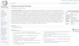 
							         Shyama Prasad Mandal - Wikipedia								  
							    