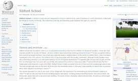 
							         Sibford School - Wikipedia								  
							    