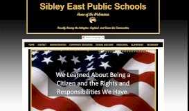 
							         Sibley East Public Schools								  
							    