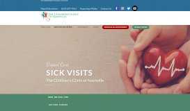 
							         Sick Visits, Pediatric Urgent Care, Walk-Ins - The Children's Clinic of ...								  
							    