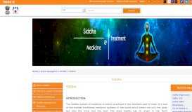 
							         Siddha | National Health Portal Of India								  
							    