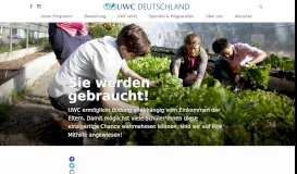 
							         Sie werden gebraucht! · UWC Deutschland								  
							    